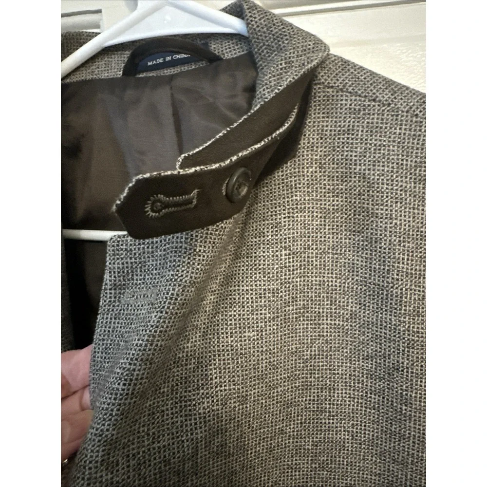 Ralph Lauren Made Expressly For Dillards Blazer Mens Size 48L 100% Wool Brown